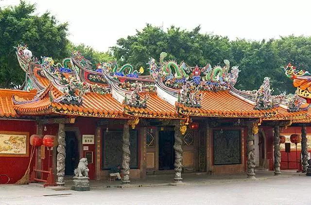 潮州嵌瓷，屋頂生花