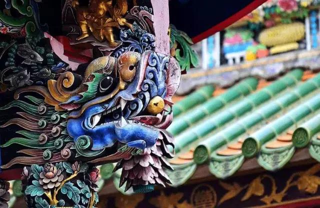 潮州嵌瓷，屋頂生花